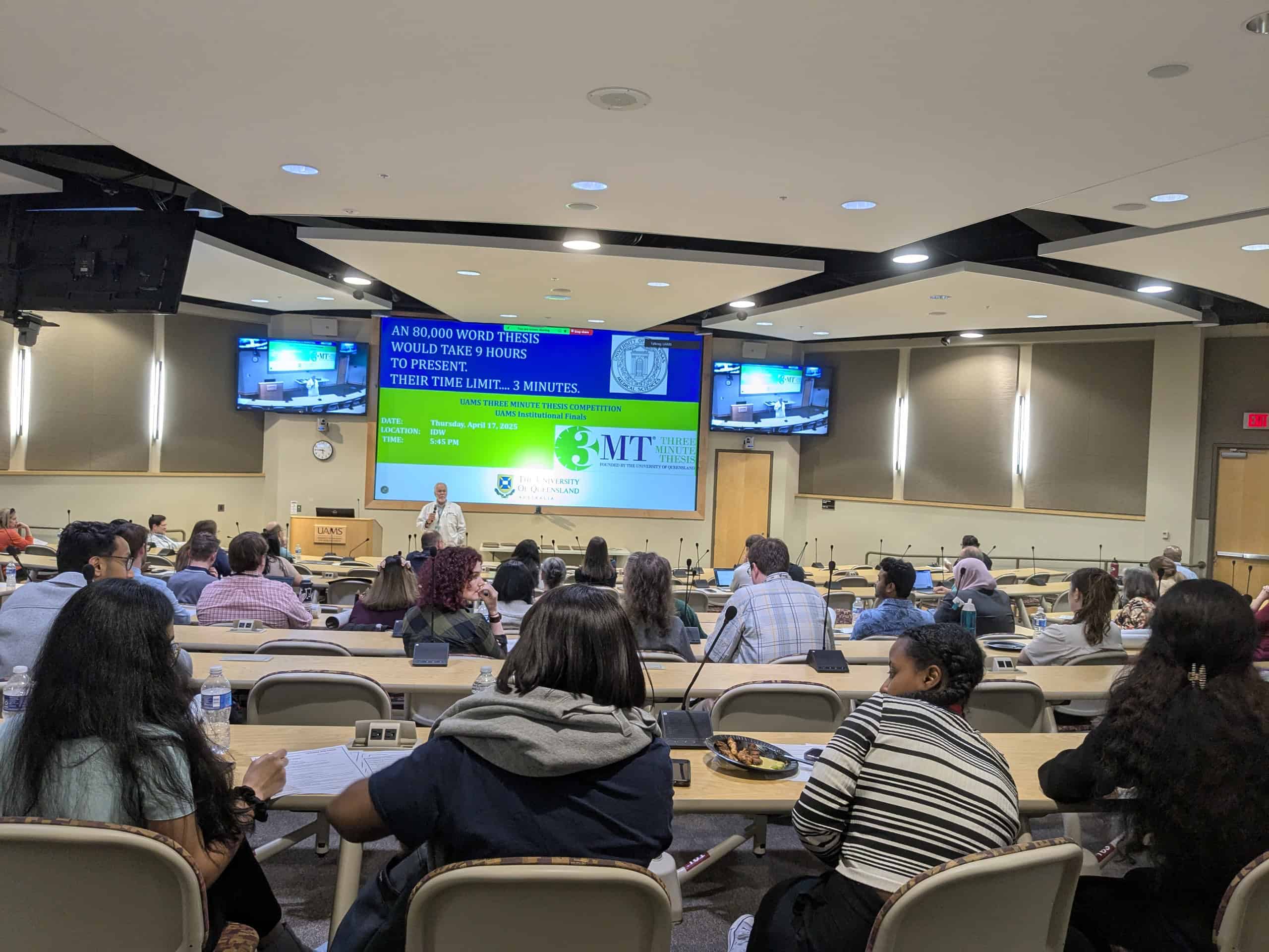 Inside an Aditorium packed with participants