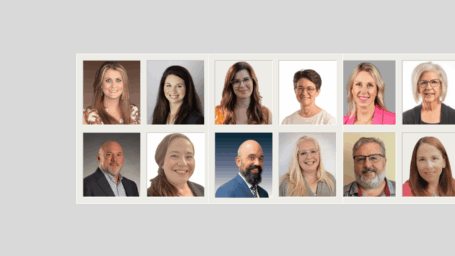 headshots of division directors except IRB